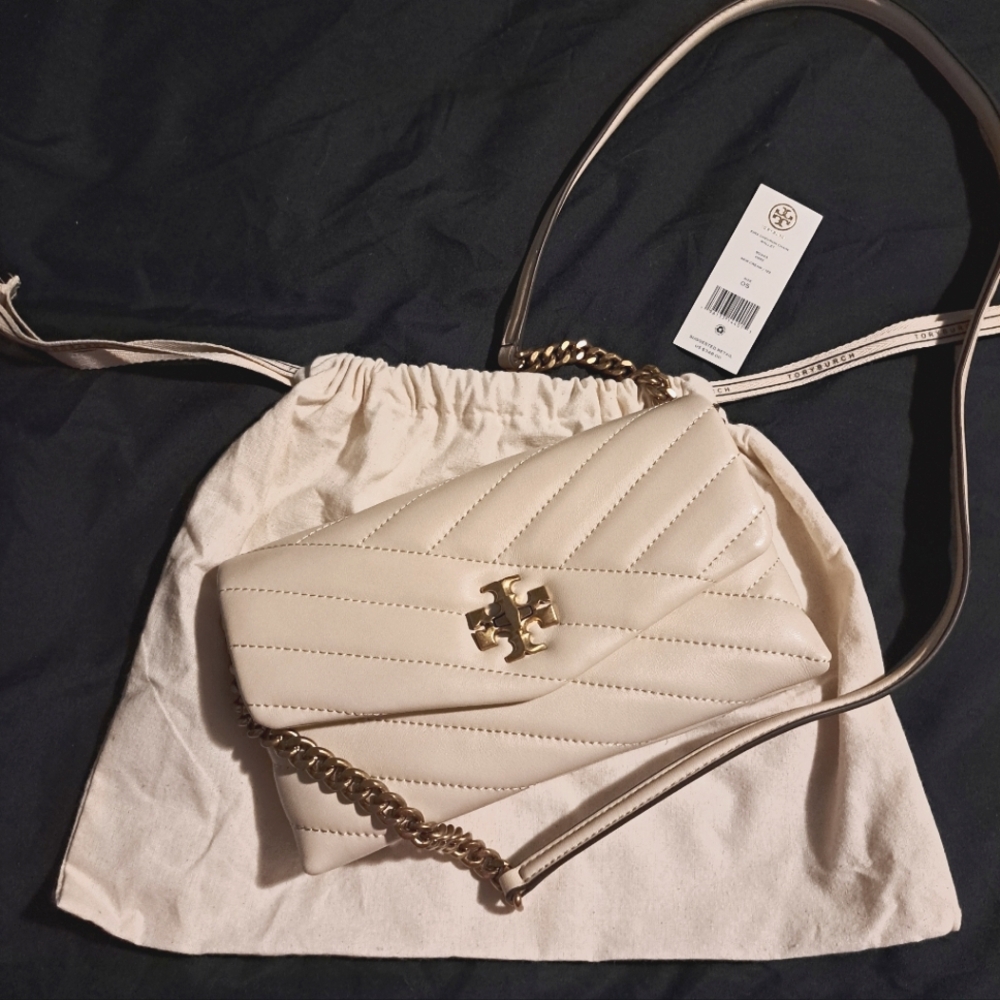 Tory Burch Cream Crossbody Bag